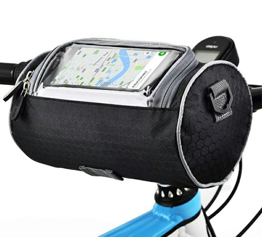 UNIWERSALNA SAKWA ROWEROWA NA KIEROWNIC Z PASKIEM NA REMIĘ Marka Inna marka