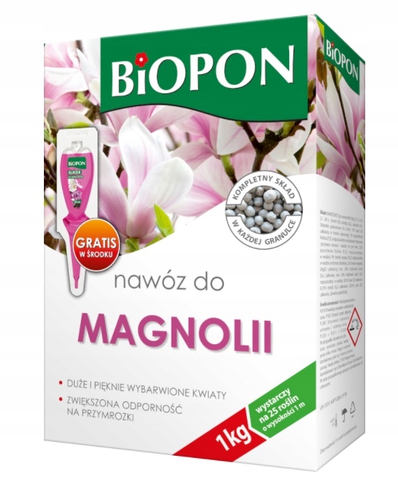 

Biopon nawóz do magnolii granulat 1kg