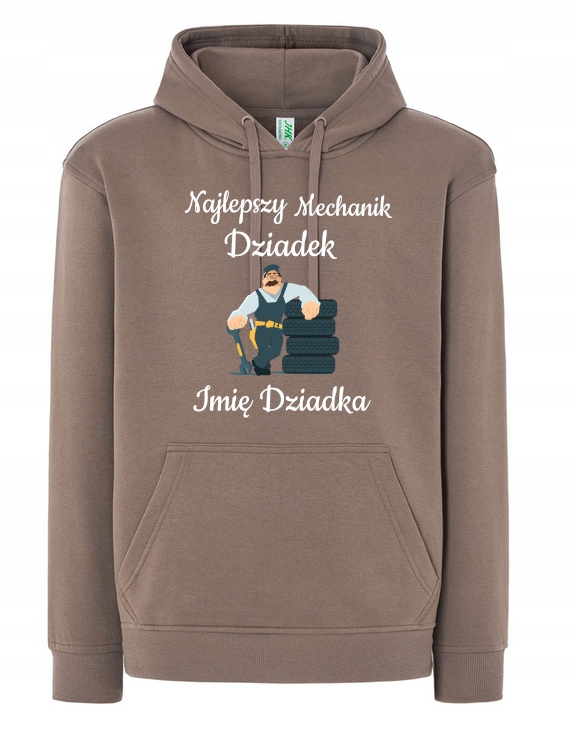 Mikina Nejlepší dědeček Mechanik Jméno dědečka vel. L