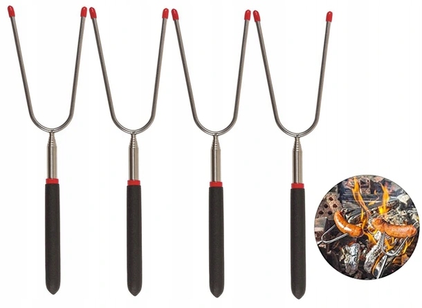 KIJE DO OGNISKA GRILL KIJEK TELESKOPOWY 4SZTUKI EAN (GTIN) 5905280110072