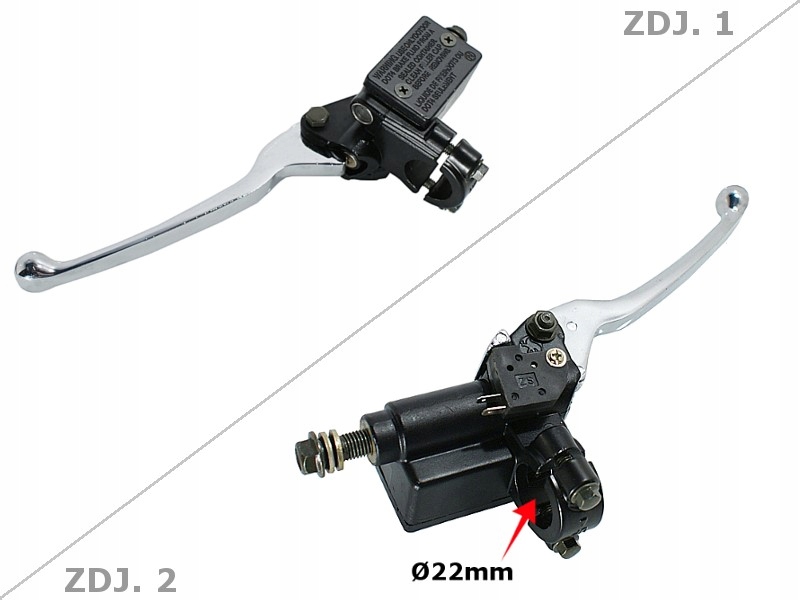 POMPA HAMULCOWA GY6 LEWA SKUTER 4T BARTON FALCON