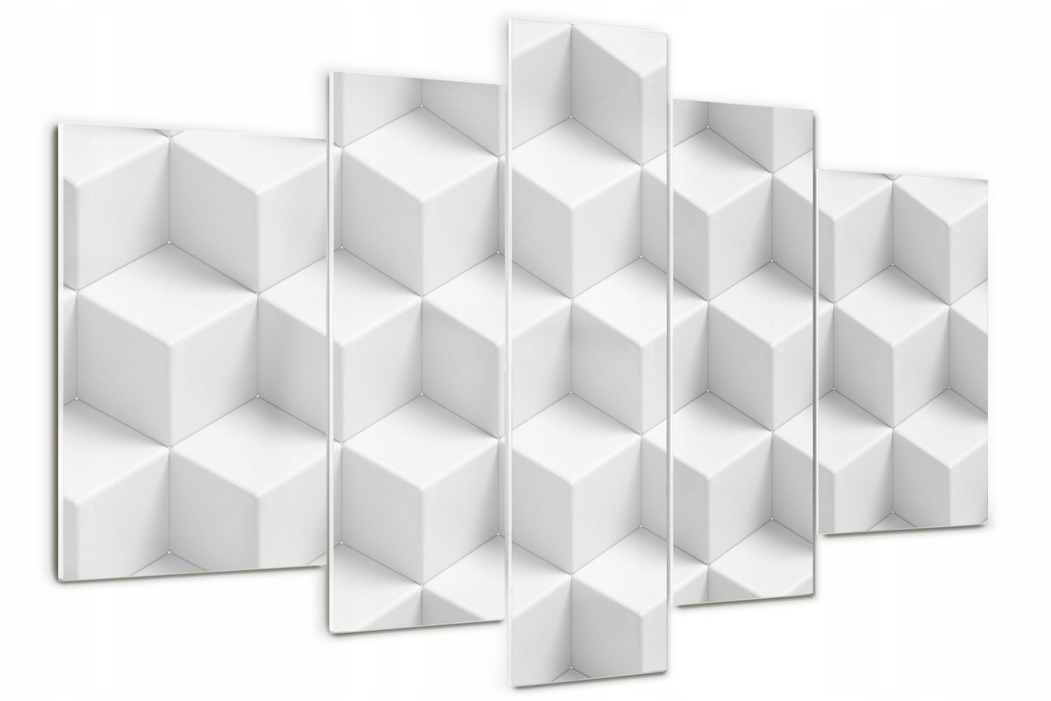 

Foto Obraz szklany duży tryptyk Abstrakcja 3D