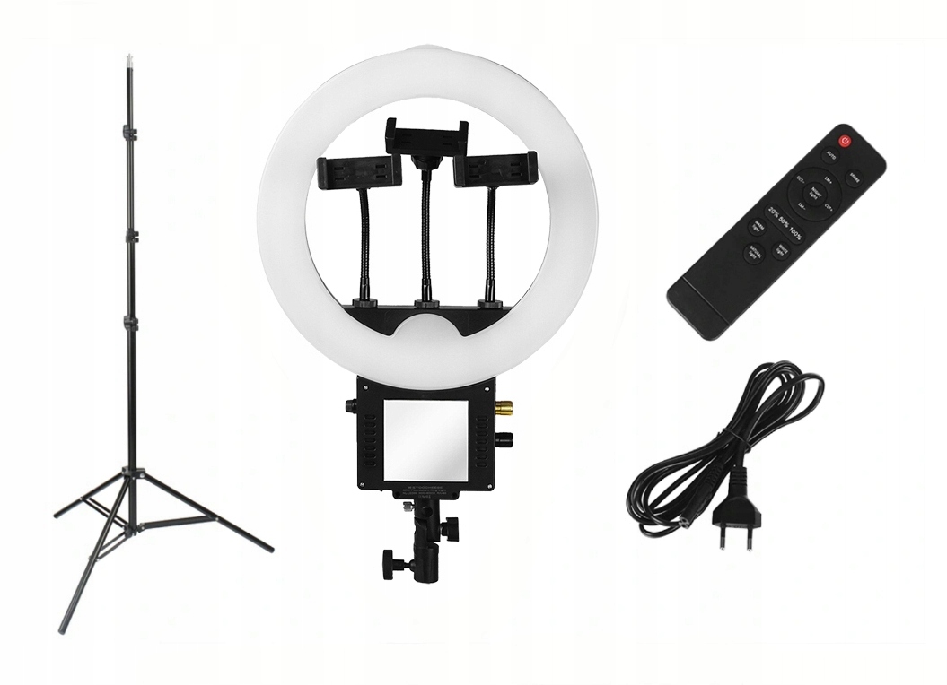 

Lampa Pierścieniowa Ring Led 50W Statyw Pilot