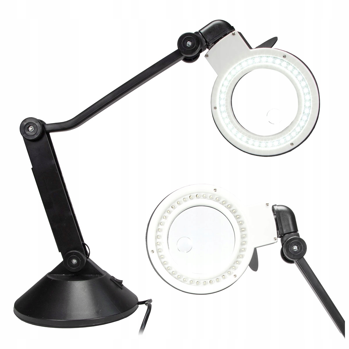 

Lampa z lupą Yh 728 Led 90mm 3D-10D ramie łamane