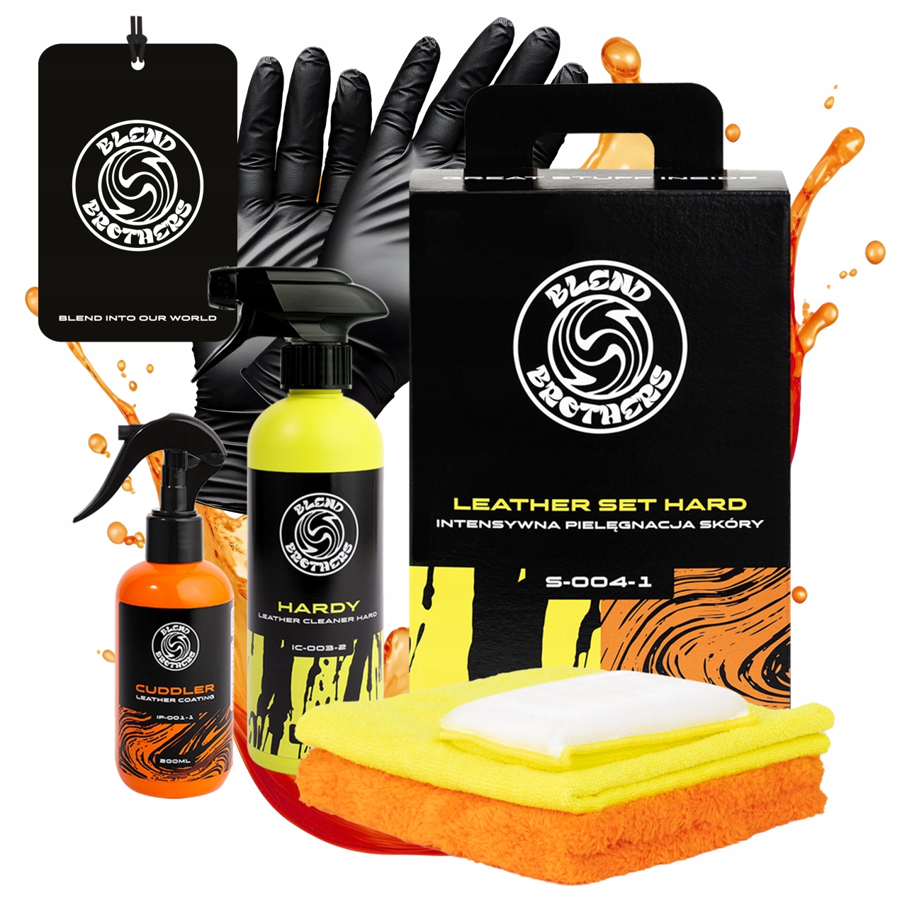 Dárková Sada pro intenzivní péči o pleť Leather Set Hard