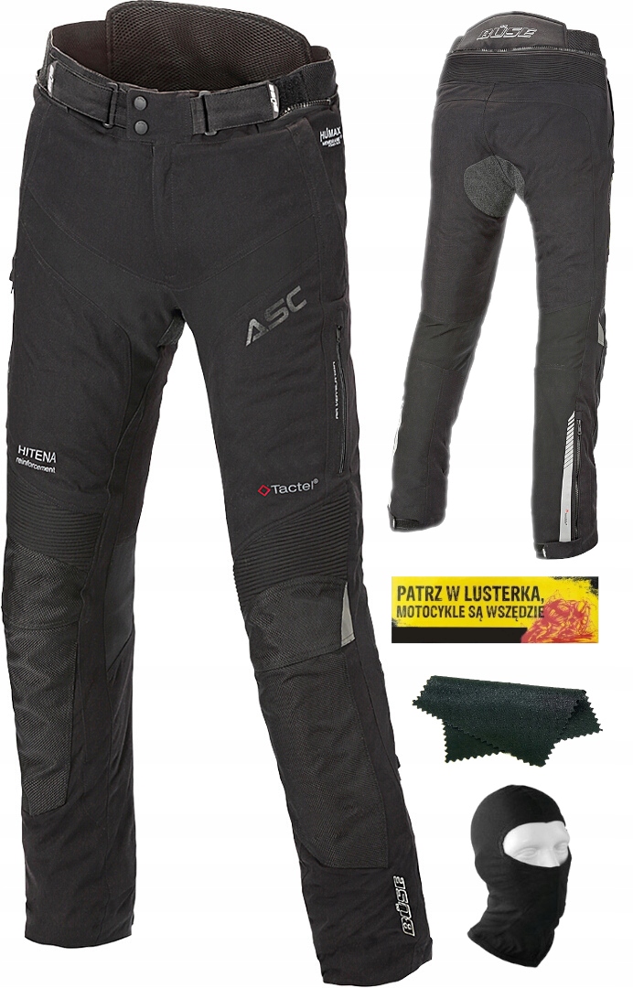 

Spodnie Motocyklowe Buse Rocca Tactel Gratisy r.L