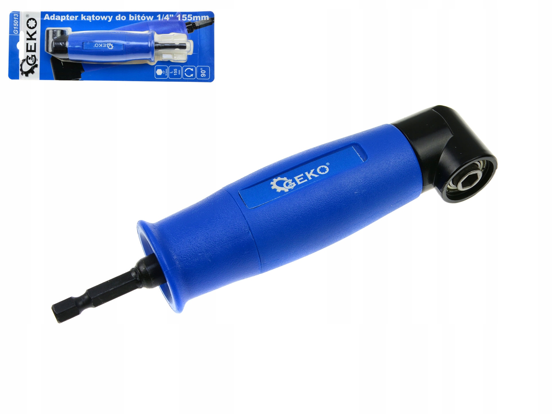 

Adapter kątowy do bitów 1/4" 155mm G15013