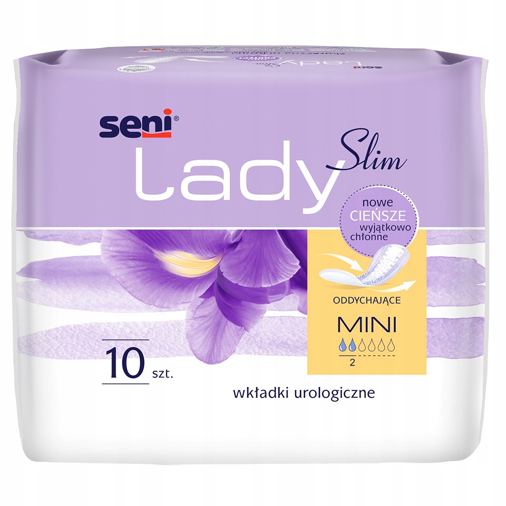 

Seni Lady Slim Mini wkładki urologiczne 10 szt.