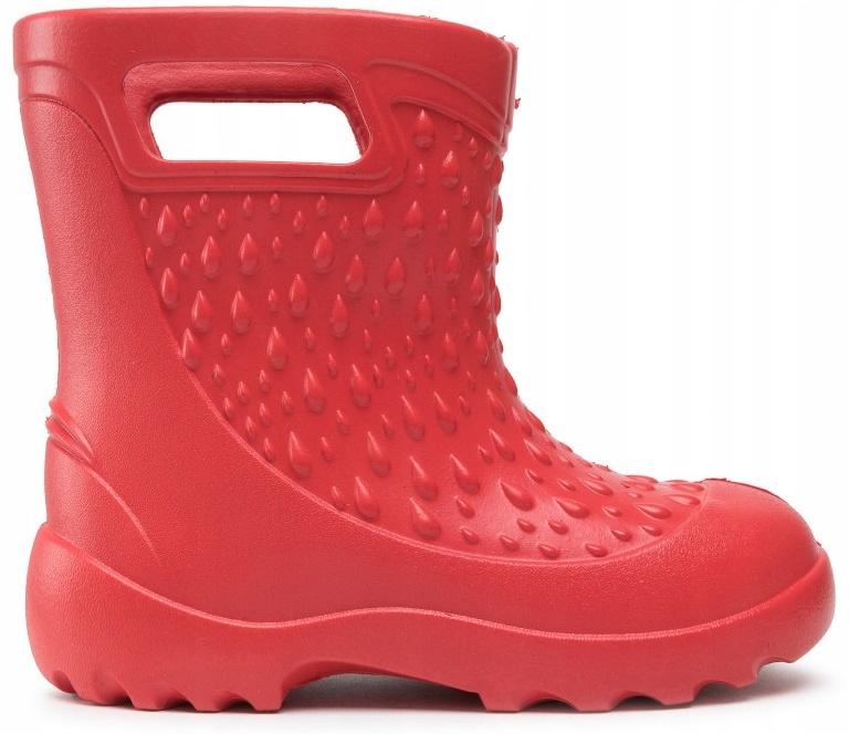 Kalosze Dla Dzieci Czerwone LEKKIE Ocieplane EVA Bohater brak