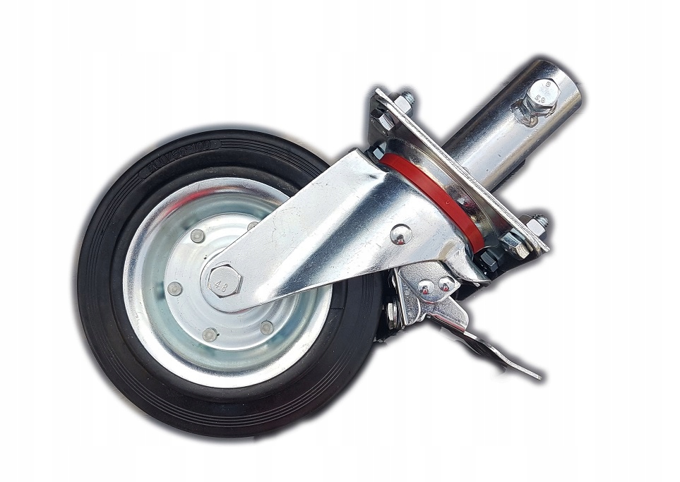 

Koła Kółka z podstawą do rusztowania 200mm 260kg