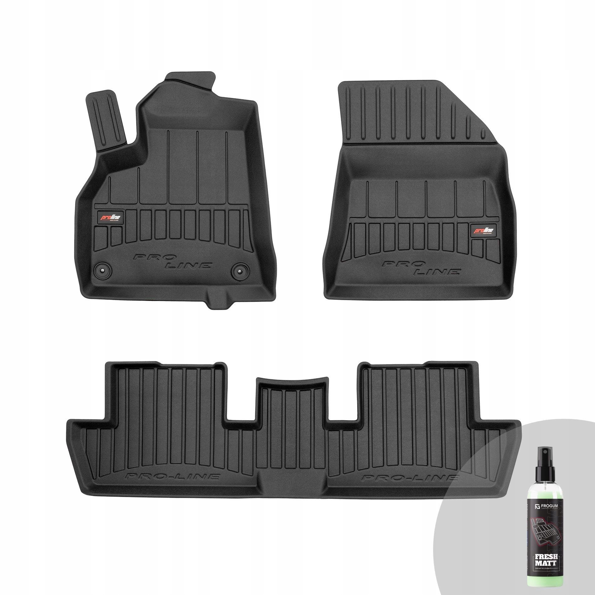 Frogum 3D autokoberce pro Peugeot 3008 I 2009-2016 střed
