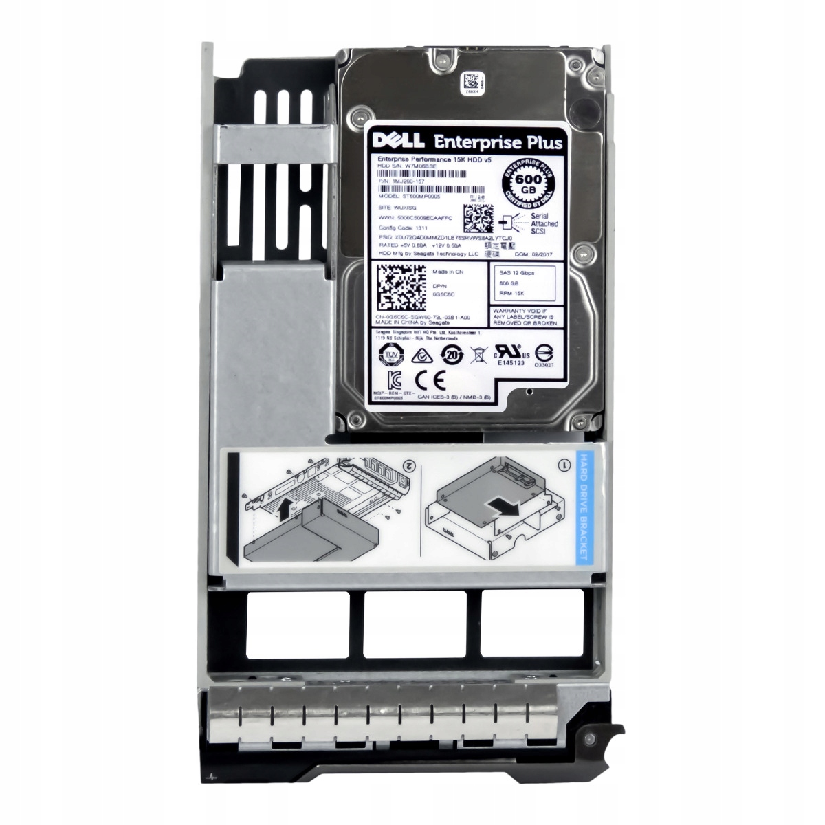 Dell 0G6C6C 600GB 15K 128MB SAS-3 3,5'' ST600MP0005