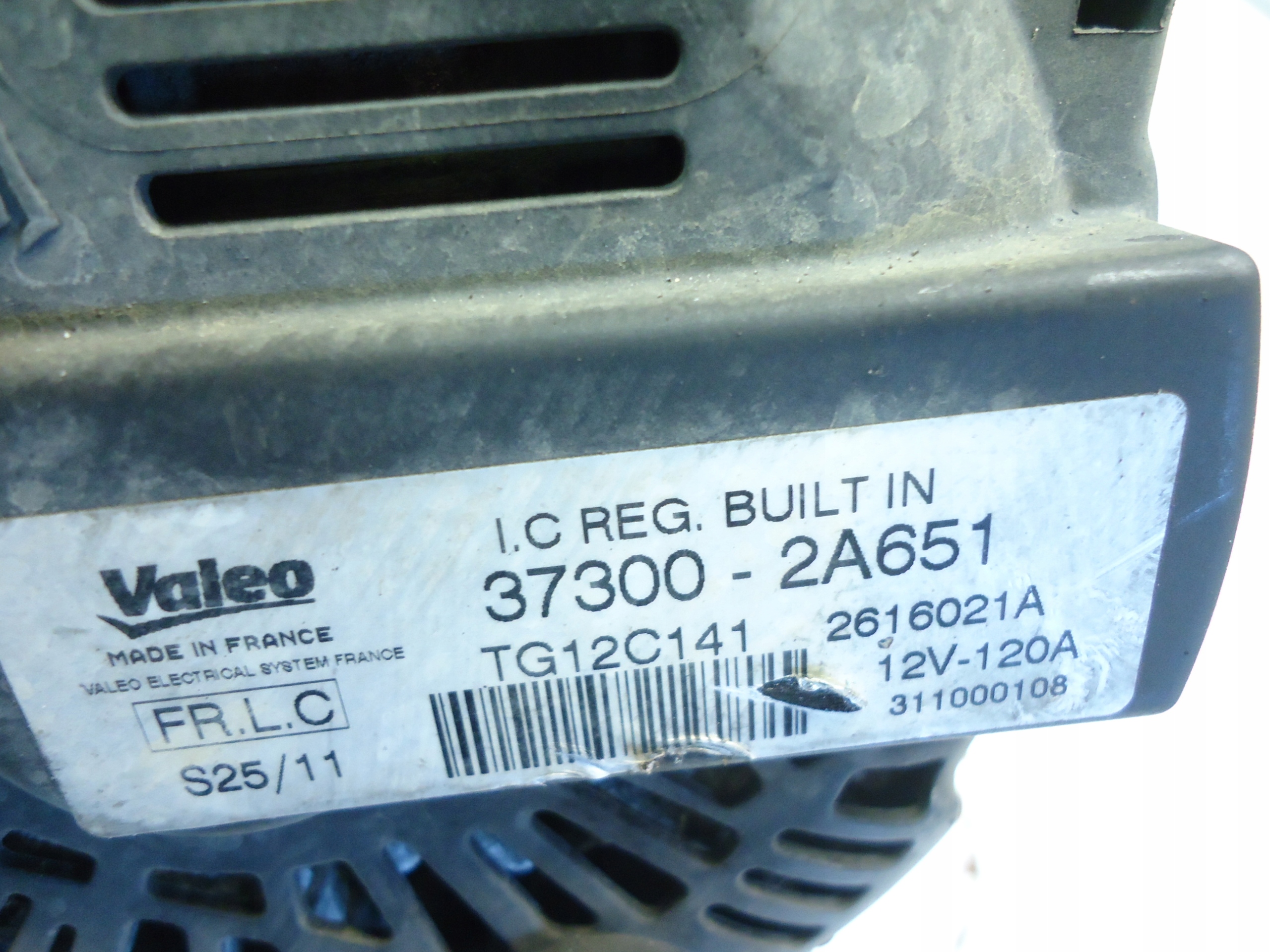 HYUNDAI KIA 1.4CRDI D4FC ALTERNATOR 37300-2A651