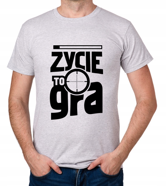 

koszulka Życie To Gra prezent