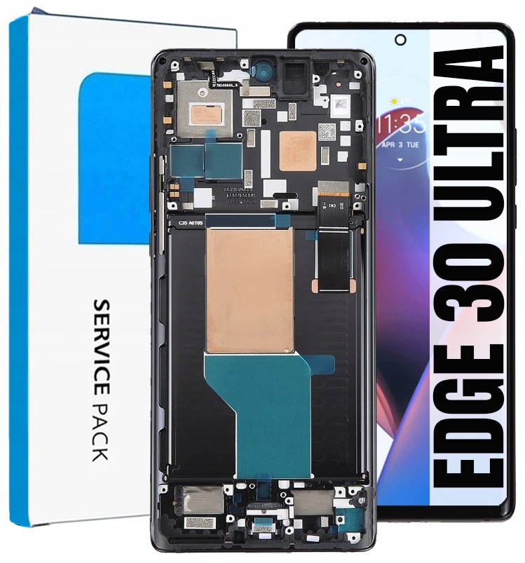 Displej Pro Motorola Edge 30 Ultra Originál LCD Rámeček