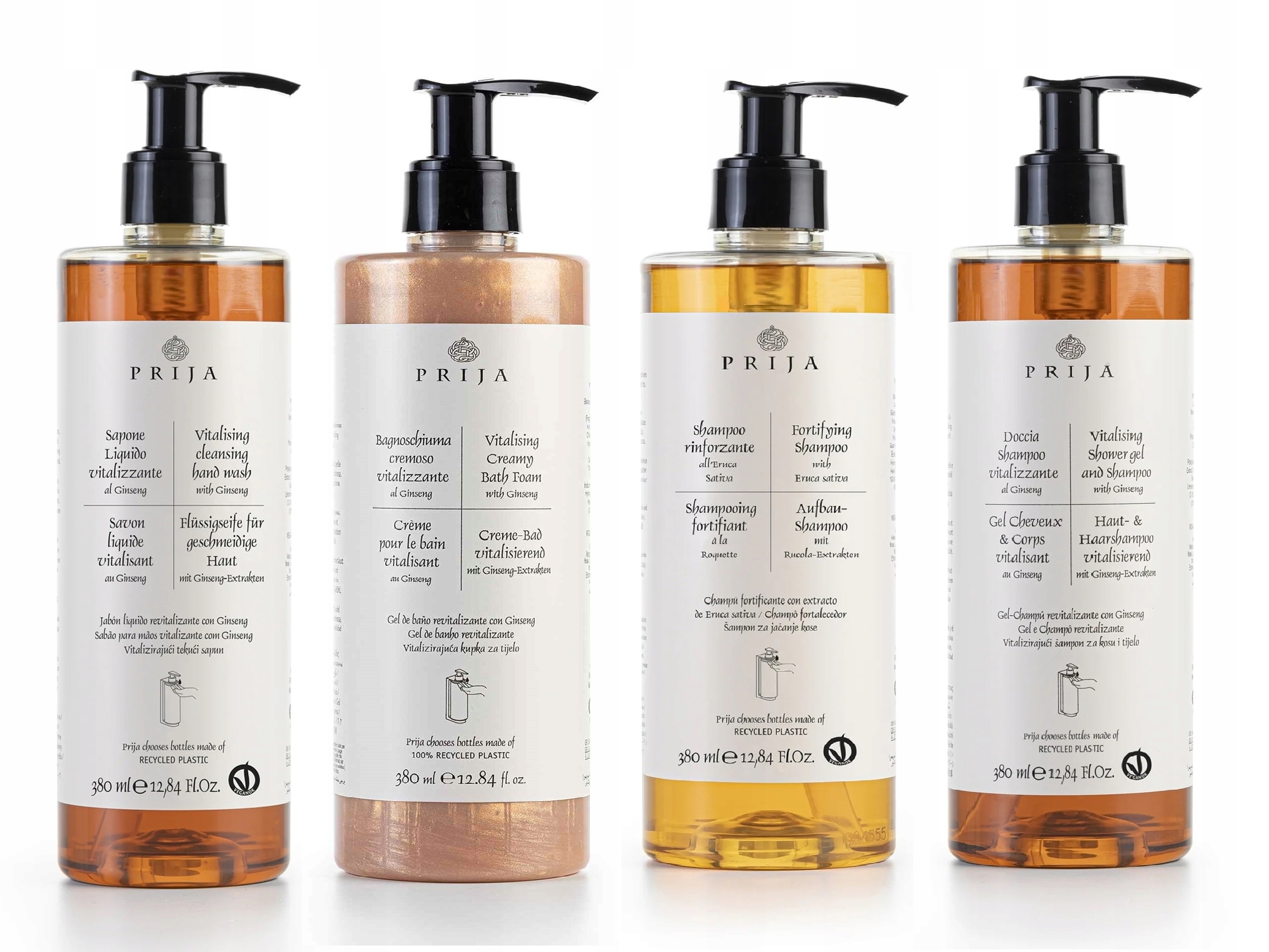 Prija Zestaw 4 Kosmetyków 380ml Luksus, Prezent, Spa, Pielęgnacja