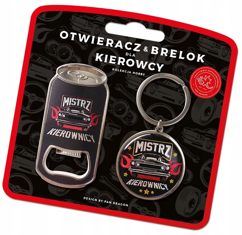 

Brelok i otwieracz dla mistrza kierownicy