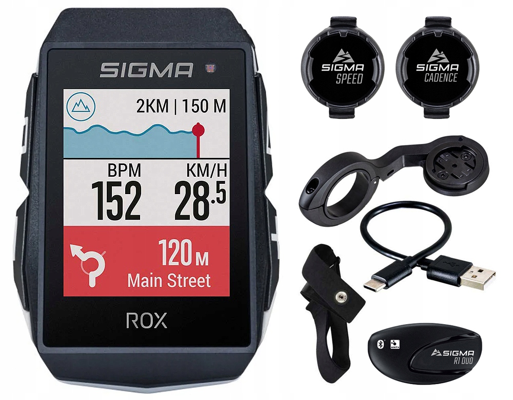 

Licznik Rowerowy Sigma Gps Ant+ Wysokość Kadencja