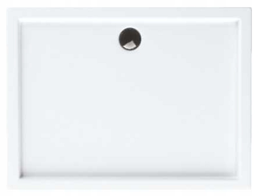 Obdélníková sprchová vanička Corrina Stabilsound Plus 80x90x5