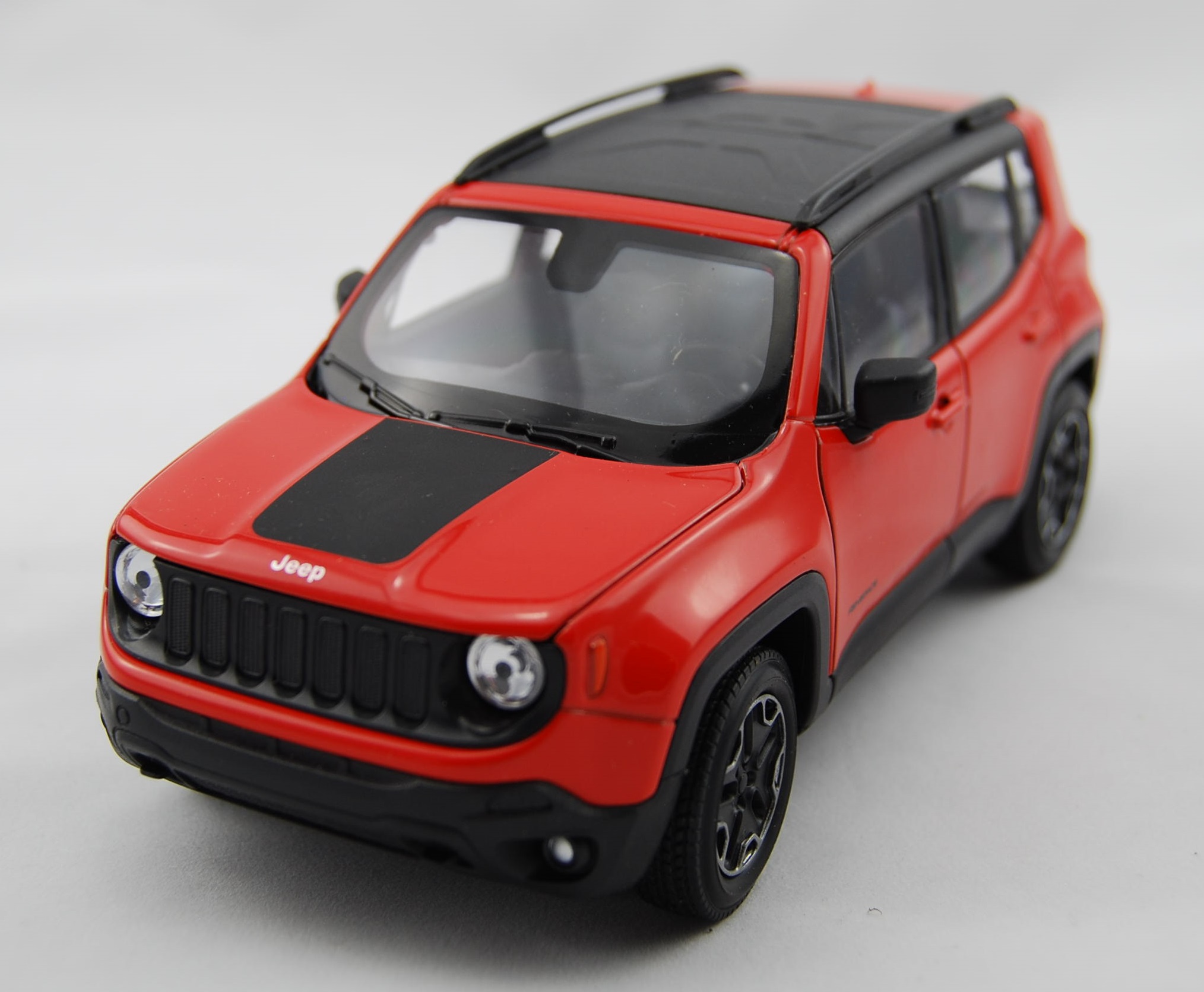 Welly Jeep Renegade Trailhawk Oranžová 1:24 Kovový Nový Model