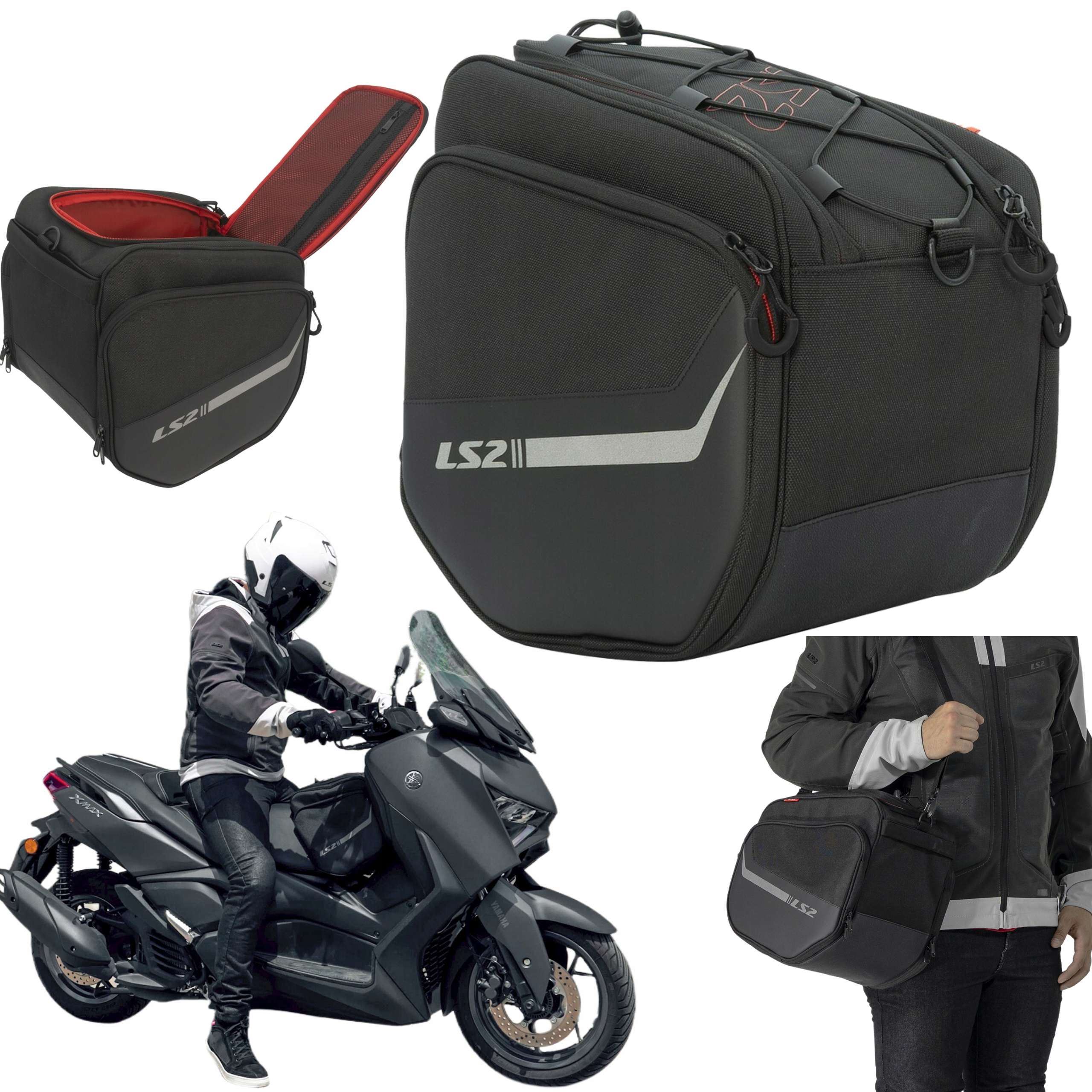 LS2 Freedom Tunnel Bag Tunelová taška 15 litrov IPX4 Univerzálna