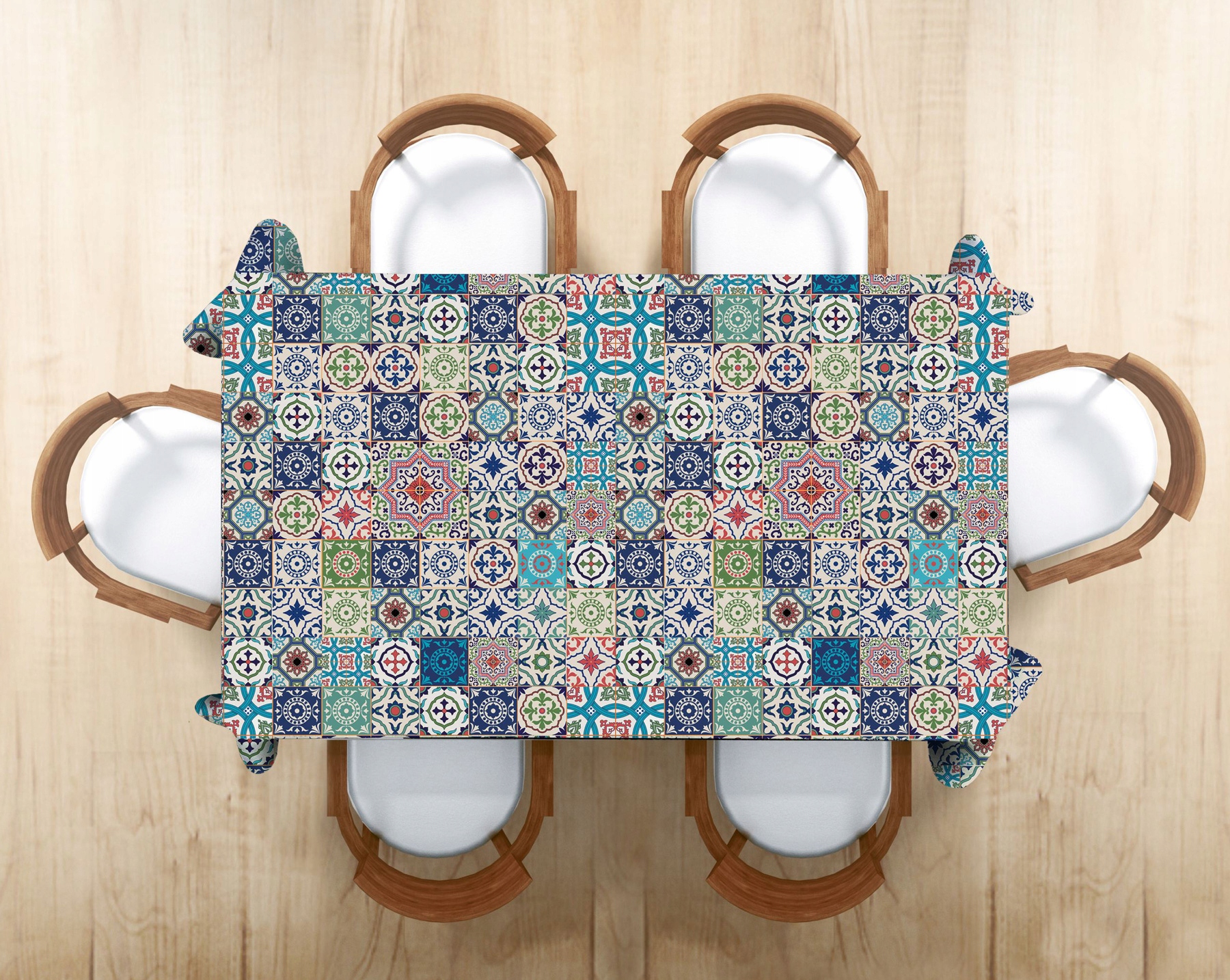 OBRUS PLAMOODPORNY 140X220 WZORY LIZBONA Typ obrus