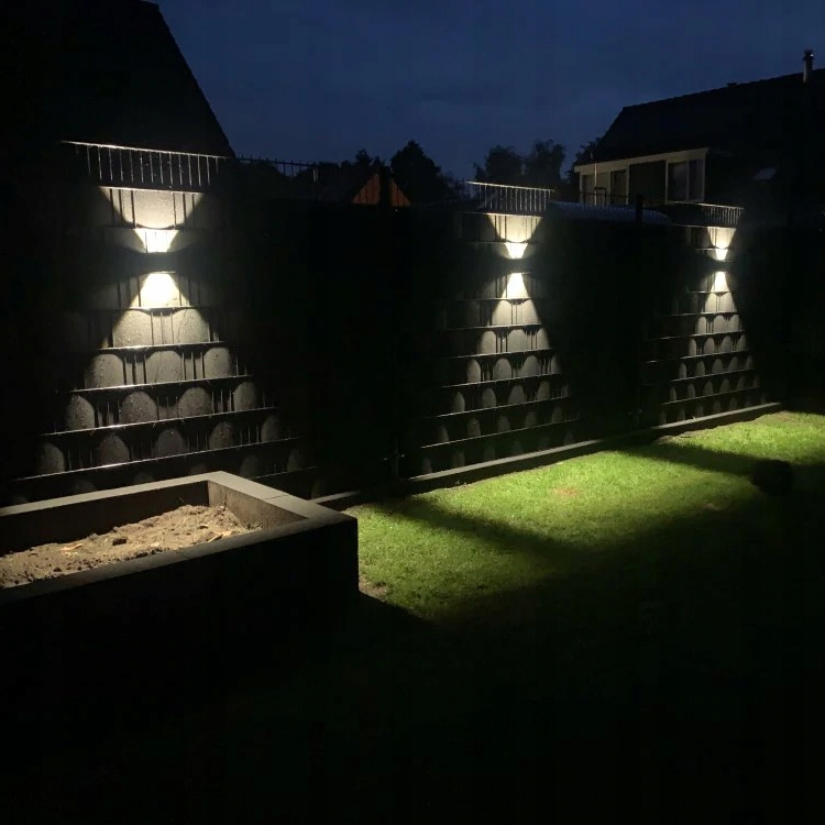Kinkiet zewnętrzny LED 4000K lampa ogrodowa zewnętrzna elewacyjna ścienna Informacje dodatkowe dwustronny kierunek światła