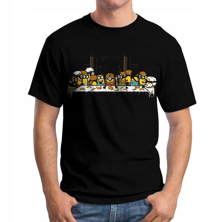 

Koszulka T-Shirt Wieczerza Minion Jezus S