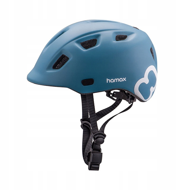 Hamax Dětská helma Thundercap velikost 47-52 cm, petrol blue, magnetické zapínání