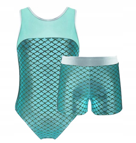 Strój Akrobatyka R 110 Do Gimnastyki Tańca Komplet Body 701