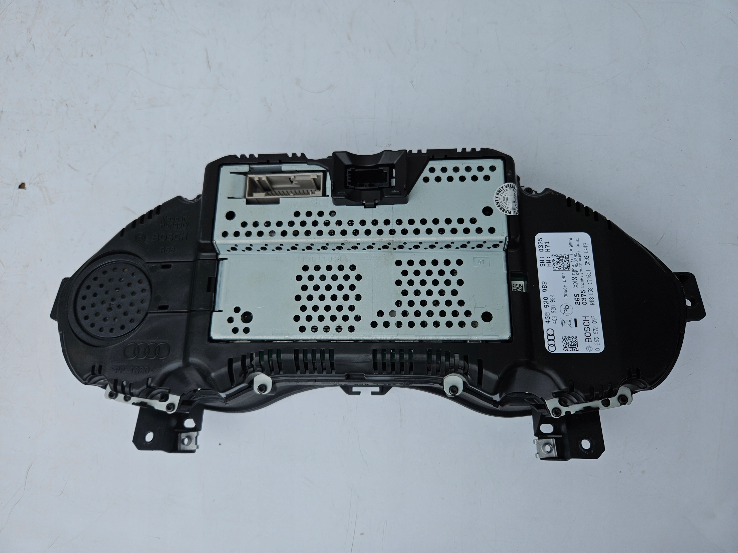 dials dials AUDI A6 C7 USA petrol 3.0 TFSI 3.0T