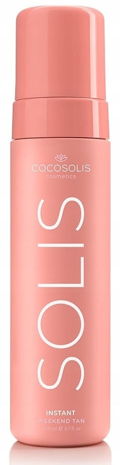 Solis Instant Weekend Tan Přírodní bronzující pěna Cocosolis 200 ml