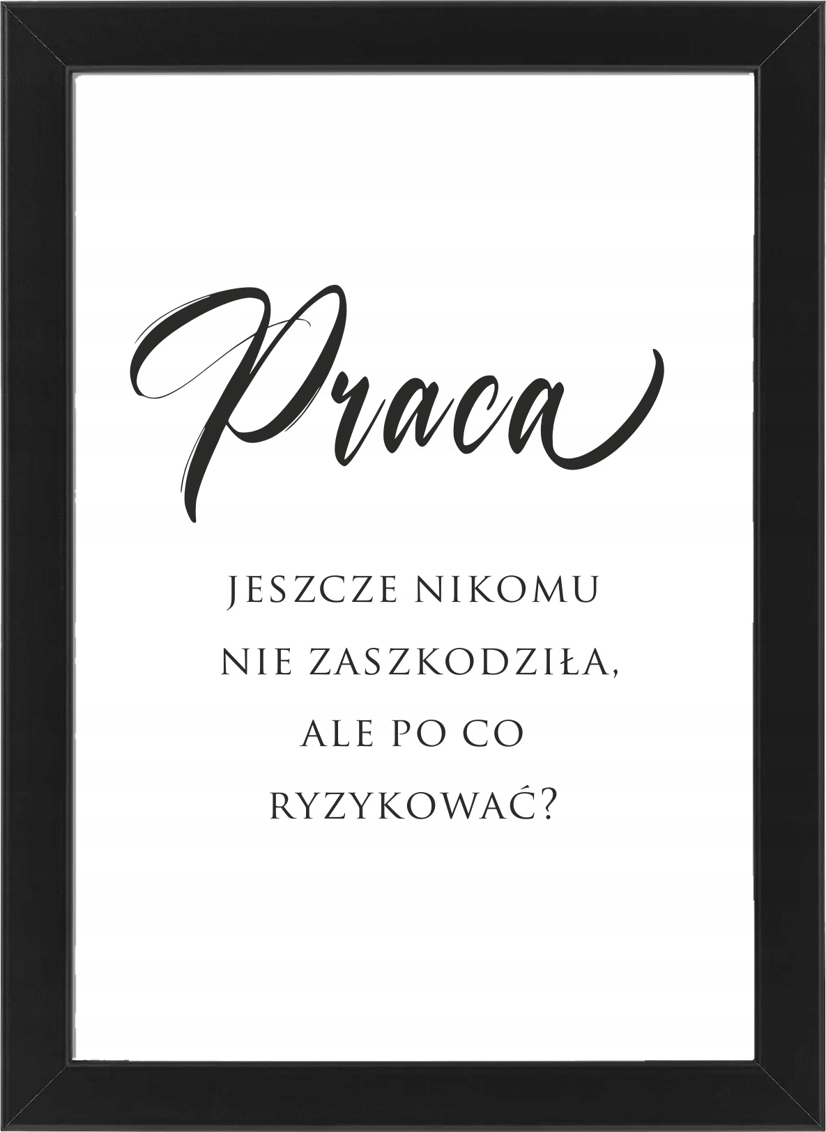 

plakat, obraz z napisami zabawny cytat