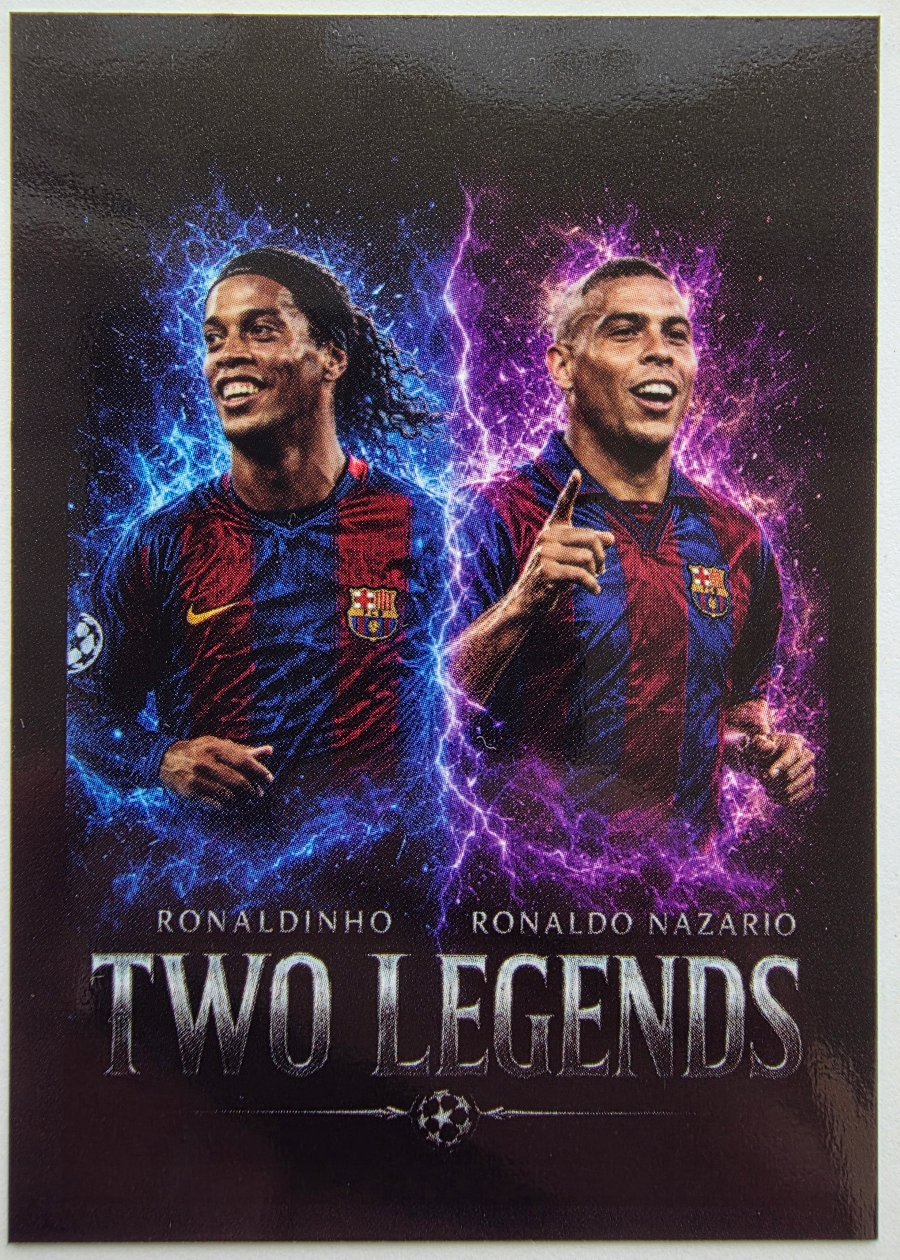 2026 Karta Ronaldinho Ronaldo Nazario Fc Barcelona Legends /BD10