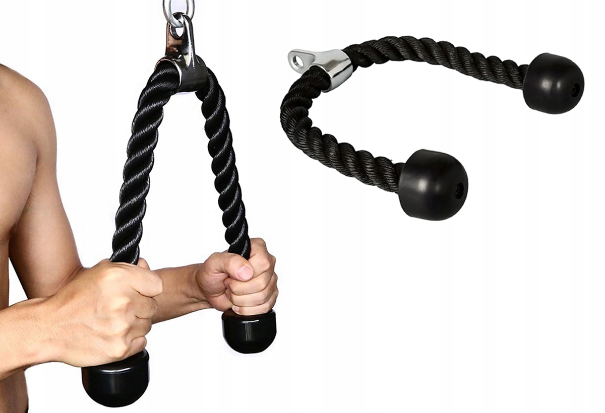 Uchwyt Lina do Wyciągu Atlasu Sznur na Triceps