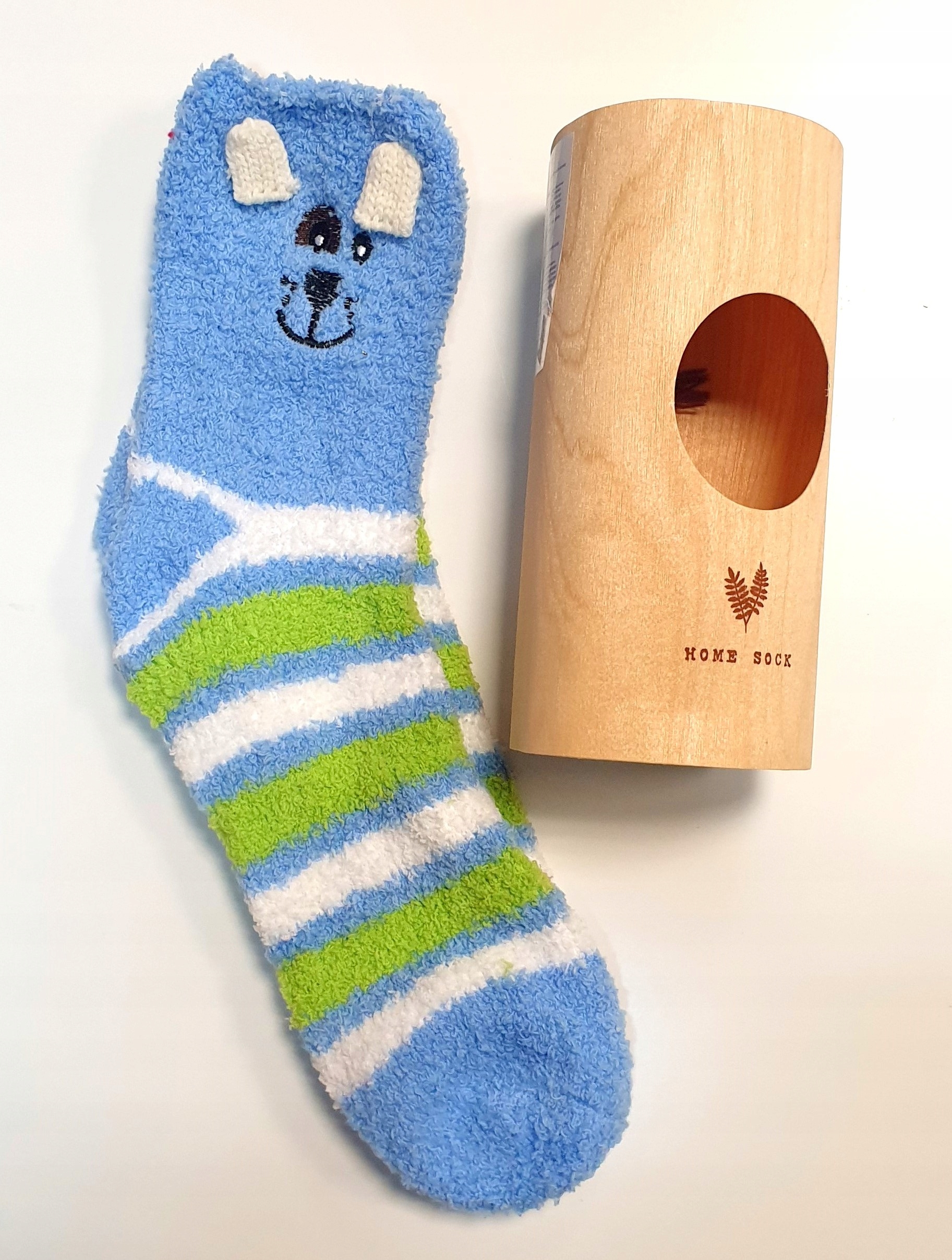 

Grube Skarpety Na Prezent - home sock Piesek