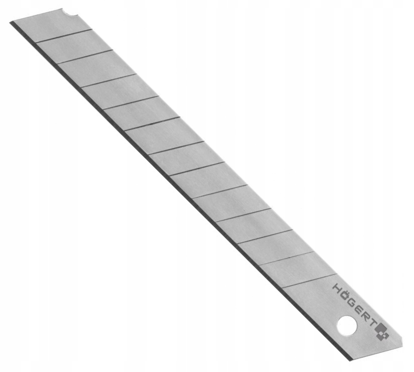 

Ostrza łamane wymienne 9 mm, stal SK5, 10 sztuk
