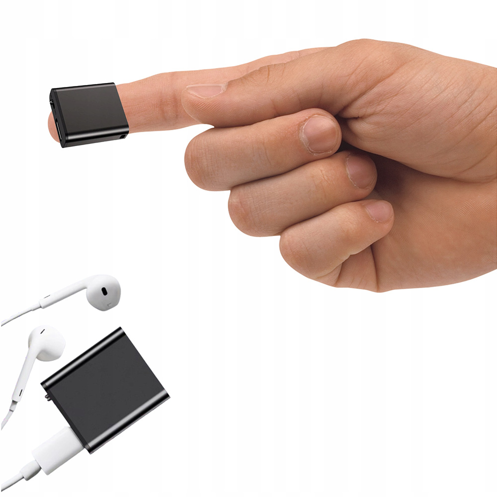8GB záznamník, detekce hlasu, mini malé zařízení pro odposlech štěnic