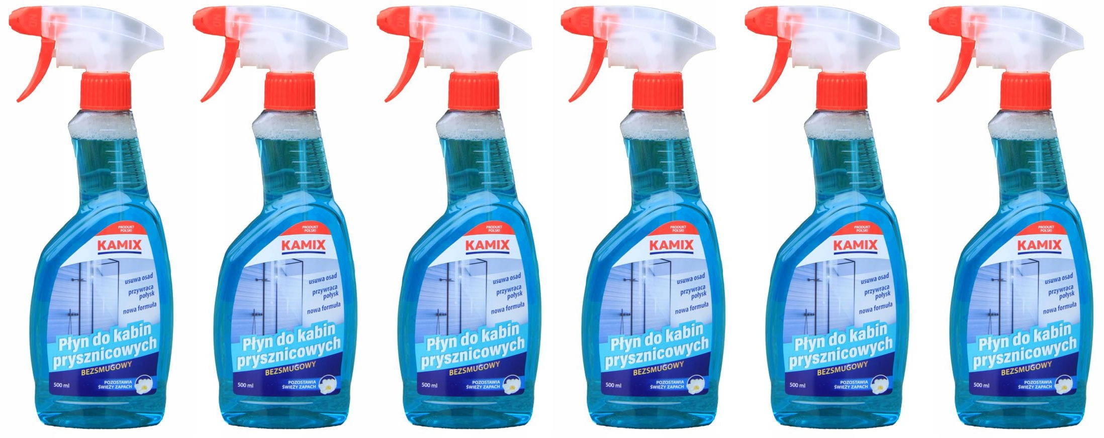 Levně Tekutina Kamix pro čištění sprchových koutů 6 Ks