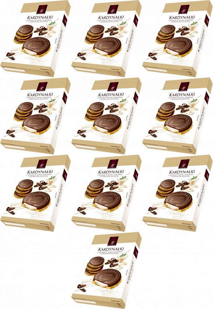 Ciastka Tago Kardynałki zabajone 180g x10