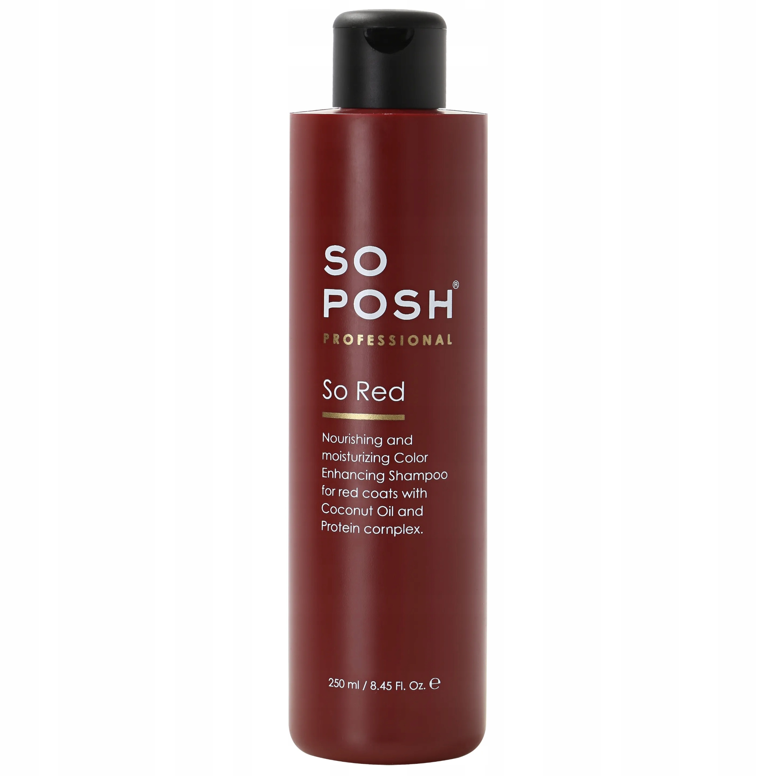 So Posh So Red profesjonalny szampon podkreślający rudy kolor sierści 250ml