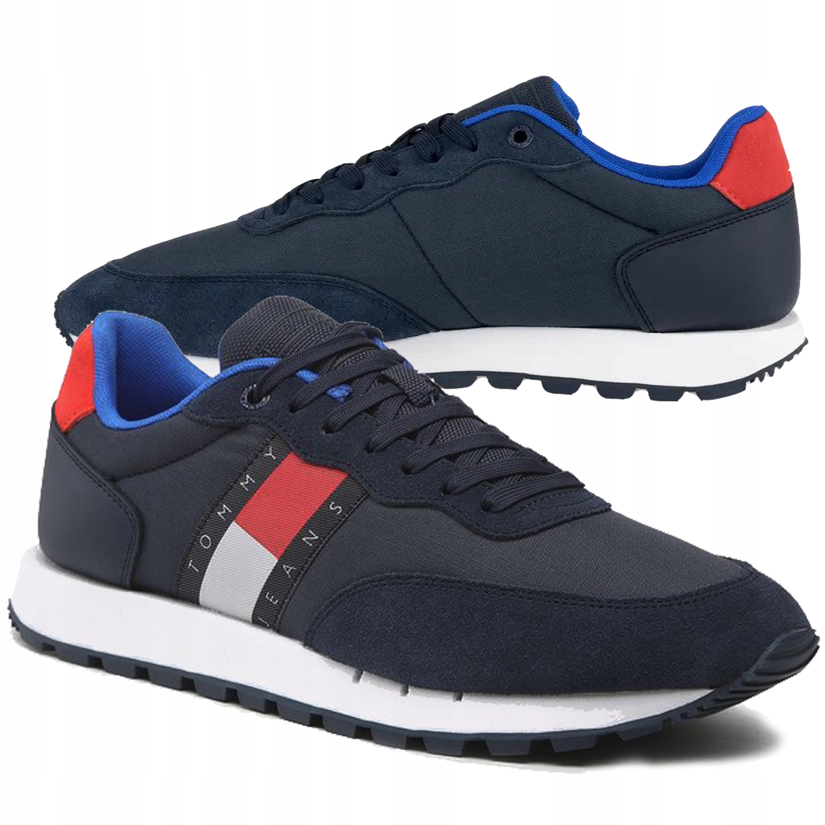 Tommy Jeans pánské sportovní tenisky modré EM0EM01136-C87 44