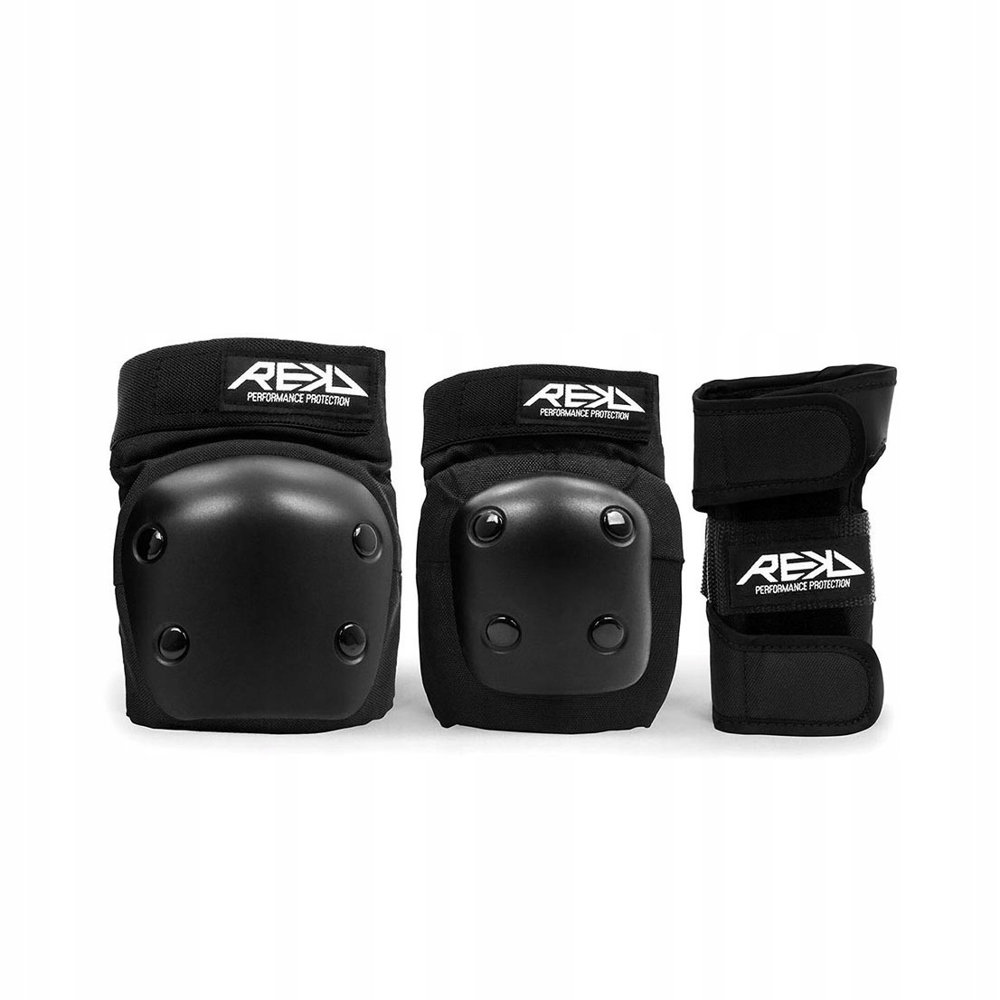 Ochraniacze dla dzieci zestaw Rekd Heavy Duty Triple Pad Set Czarne S