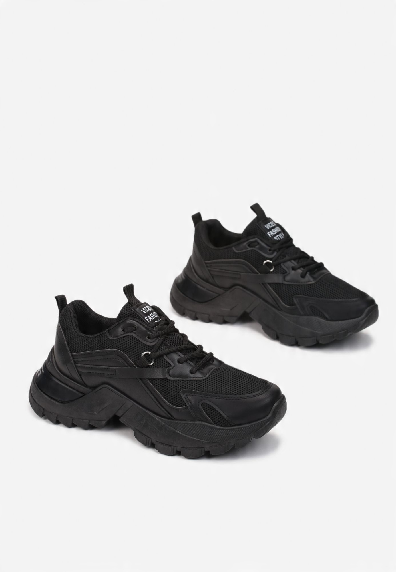 

Renee Czarne Sneakersy damskie 36