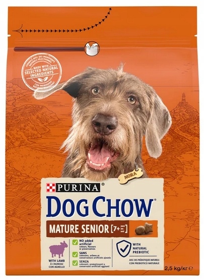 Levně Purina Dog Chow Mature Senior jehněčí maso 2,5 kg