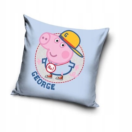 

Poszewka 40X40 jasiek Peppa Pig George 100% bawełn