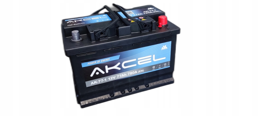 5774000783162 - АКУМУЛЯТОР AKCEL 77AH, 780 A, P+