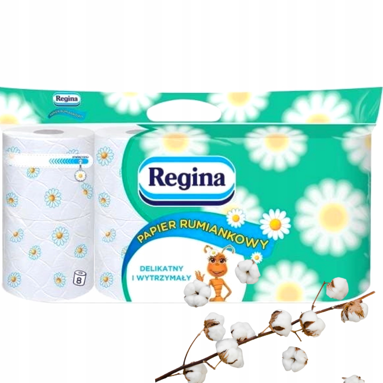 

Papier toaletowy rumiankowy Regina 8 szt.