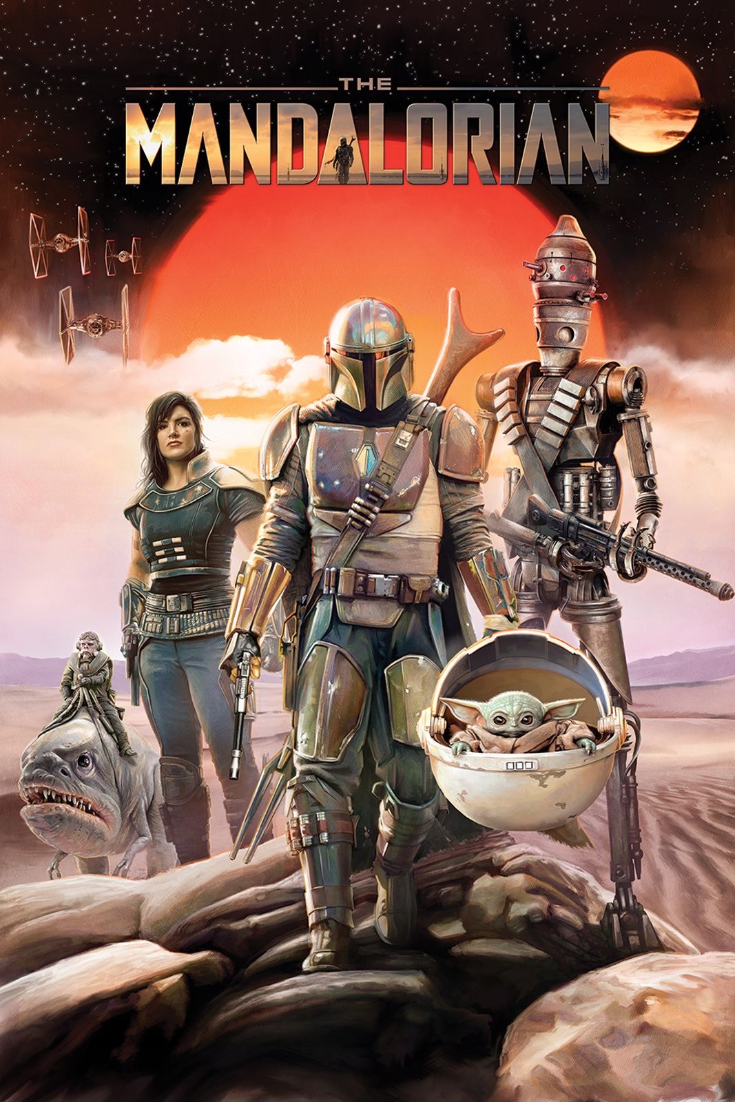 

Plakat filmowy Star Wars The Mandalorian 61x91,5cm