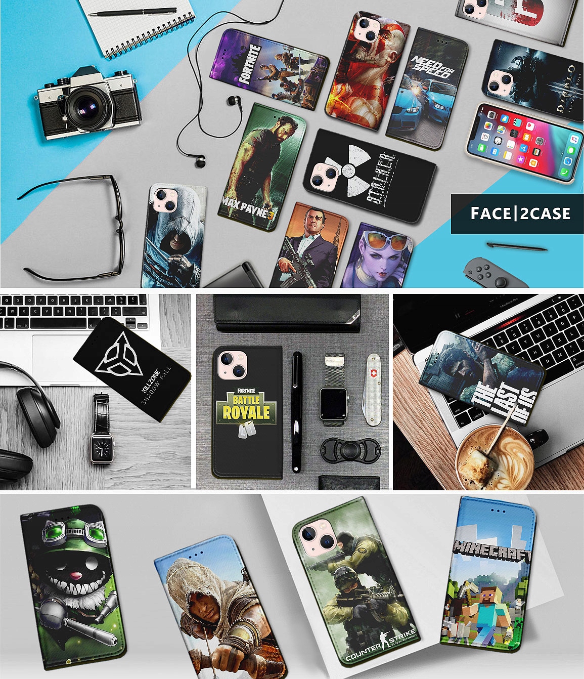 ETUI Z KLAPKĄ CASE POKROWIEC PORTFEL DO APPLE IPHONE 13 MINI WZORY Marka inna